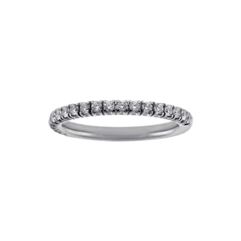  Cartier Cartier Etincelle de Cartier wedding band 2 mm width semi paved