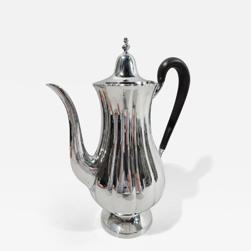  Cartier Cartier Georgian Style Sterling Silver Coffeepot
