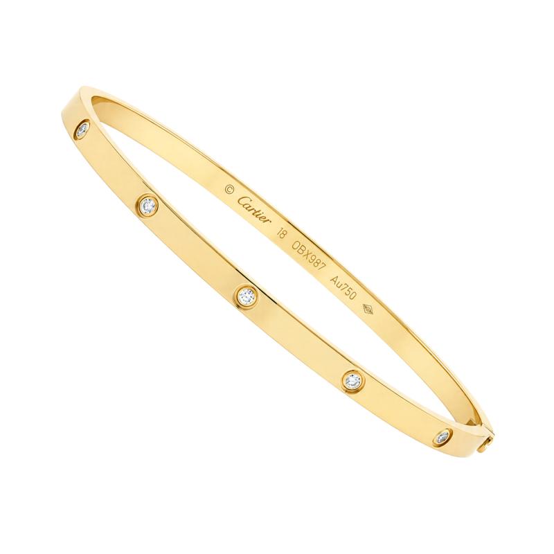  Cartier Cartier LOVE Bracelet Small Model 10 Diamonds