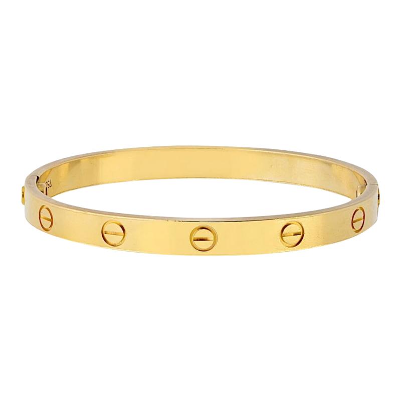  Cartier Cartier Love 18K Yellow Gold Size 17 Bracelet