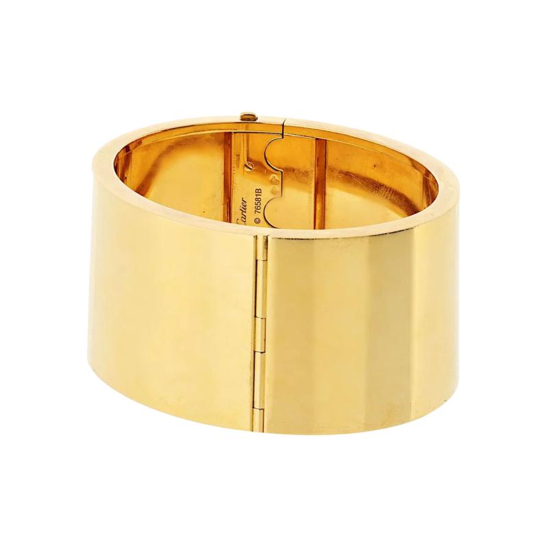  Cartier Cartier Love 18K Yellow Gold Wide Cuff Bracelet