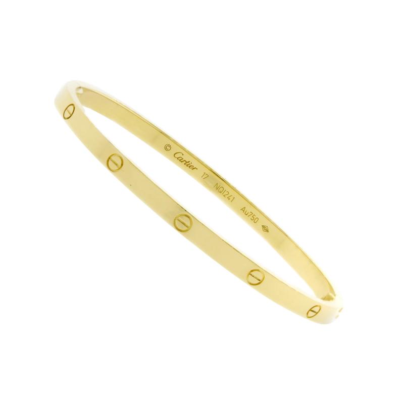  Cartier Cartier Love Bracelet Small Model Size 17