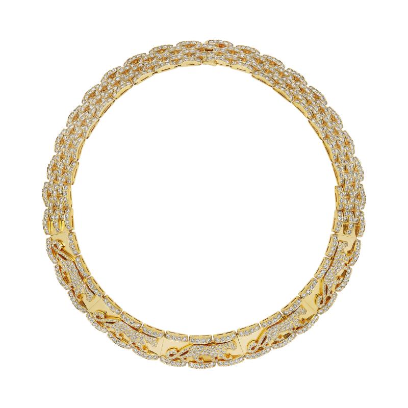  Cartier Cartier Mahango Panth re Diamond Necklace