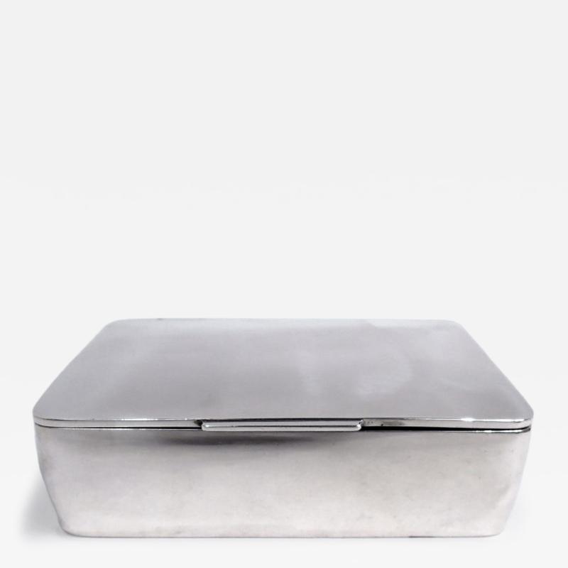  Cartier Cartier Modern Sterling Silver Box