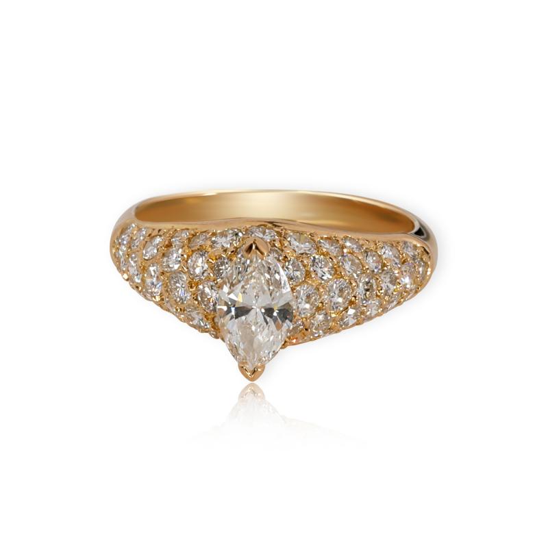 cartier marquise diamond ring