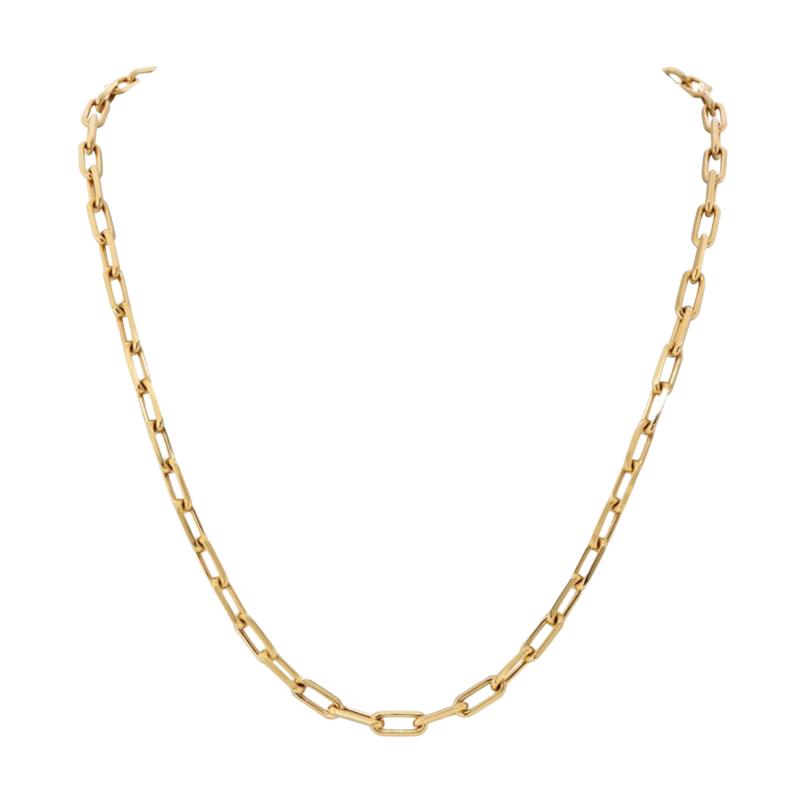  Cartier Cartier Santos 18K Yellow Gold 22 Inch Necklace