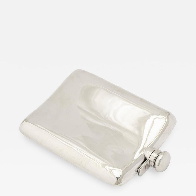  Cartier Cartier Sterling Silver Flask