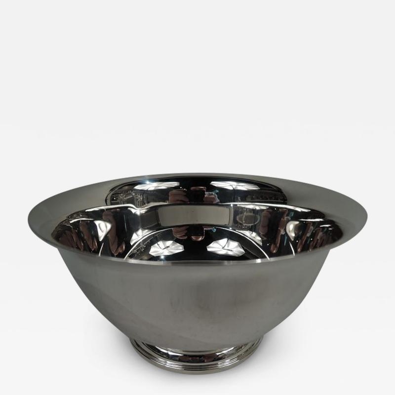  Cartier Cartier Sterling Silver Traditional Revere Bowl