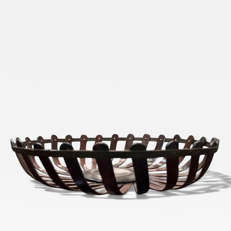  Casa Finland Fruit Basket in Rosewood Casa Finland 1960s Lot 665