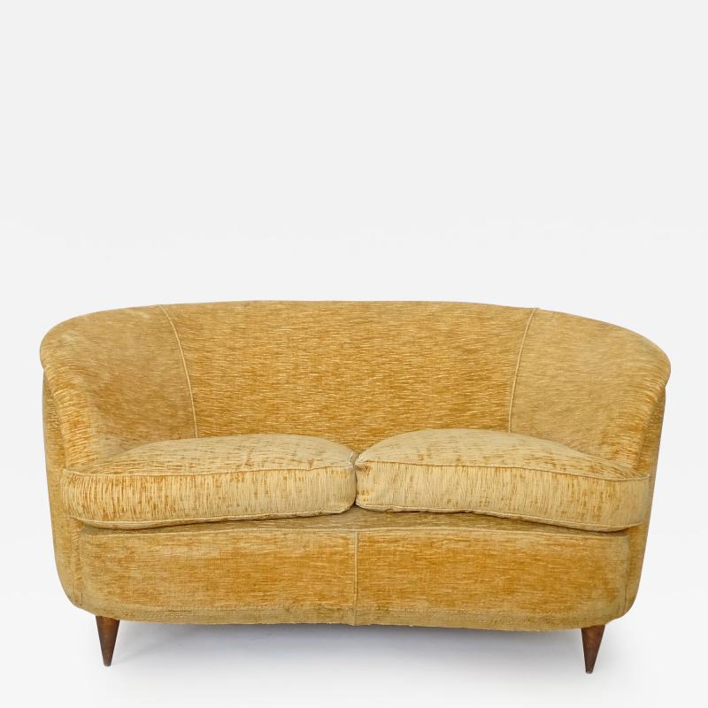  Casa Giardino Love seat sofa by Casa Giardino Italy 1940s