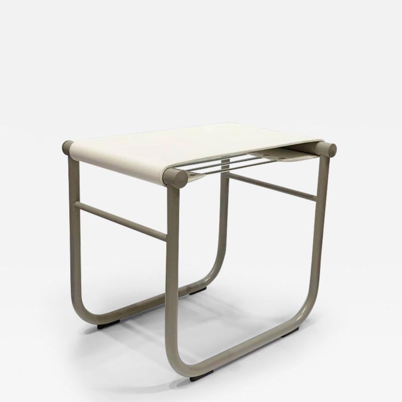  Cassina IMAESTRI LE CORBUSIER 9 STOOL IN MUD ENAMEL FRAME