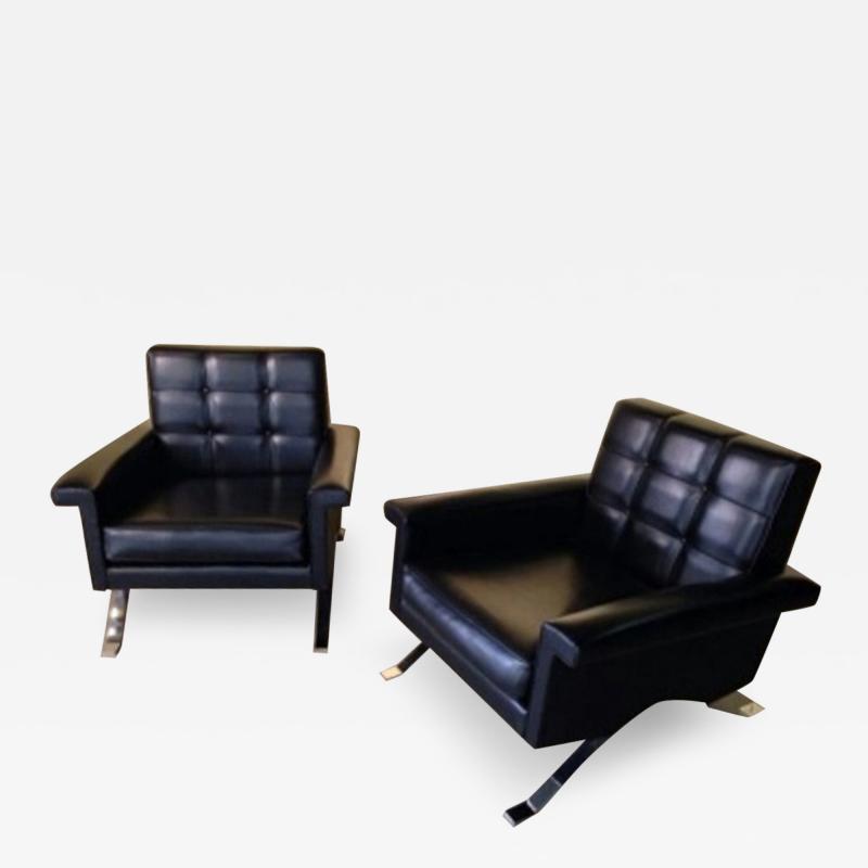  Cassina Pair of Armchairs by Ico Parisi
