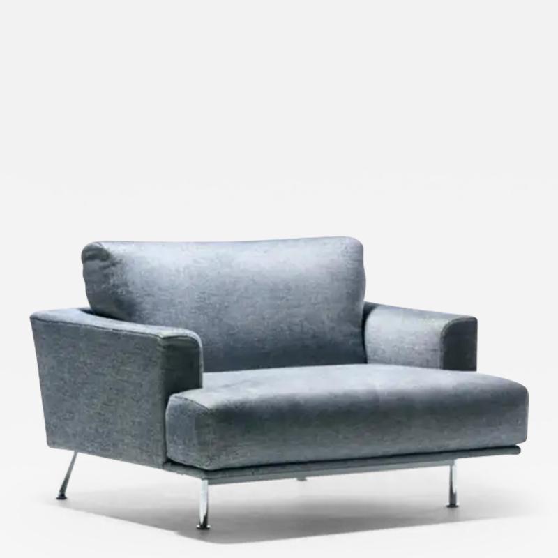  Cassina Pair of Imported Italian Modern Cassina 253 Nest Lounge Chairs by Piero Lissoni
