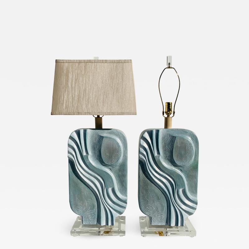  Casual Lamps Brutalist Style Plaster Lamps