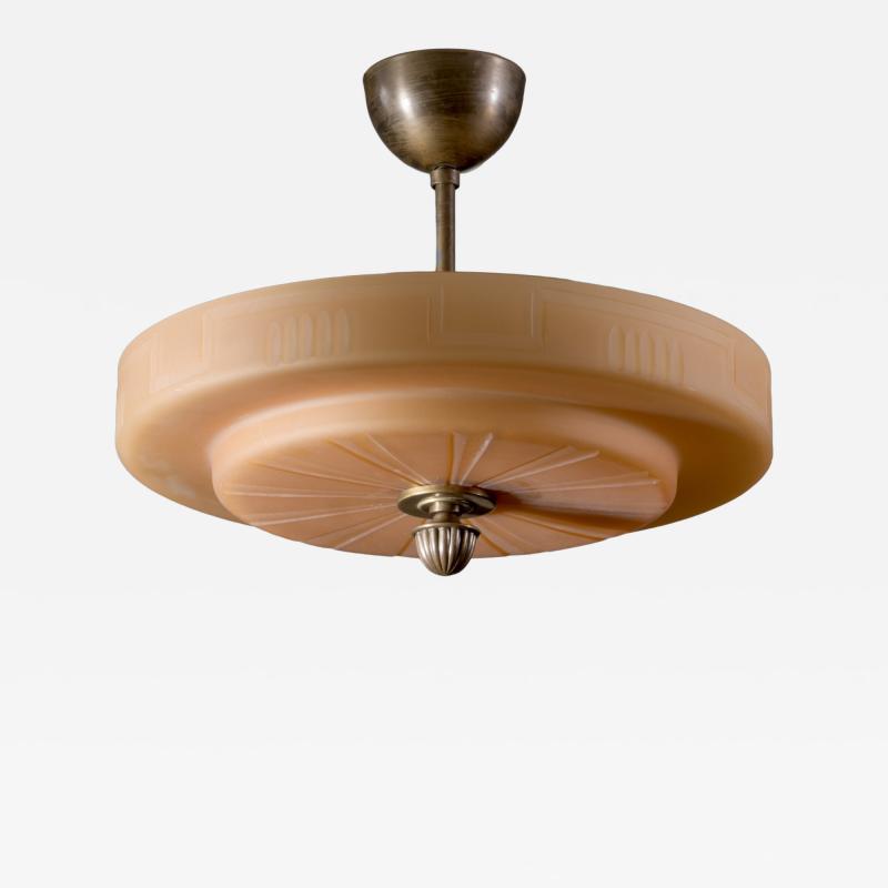  CeBe Amber glass pendant lamp