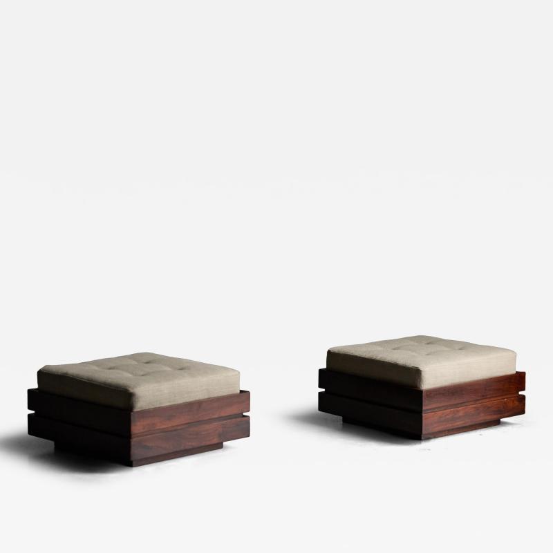  Celina Decora es Brazilian Ottomans by Celina Decora es Brazil 1960s