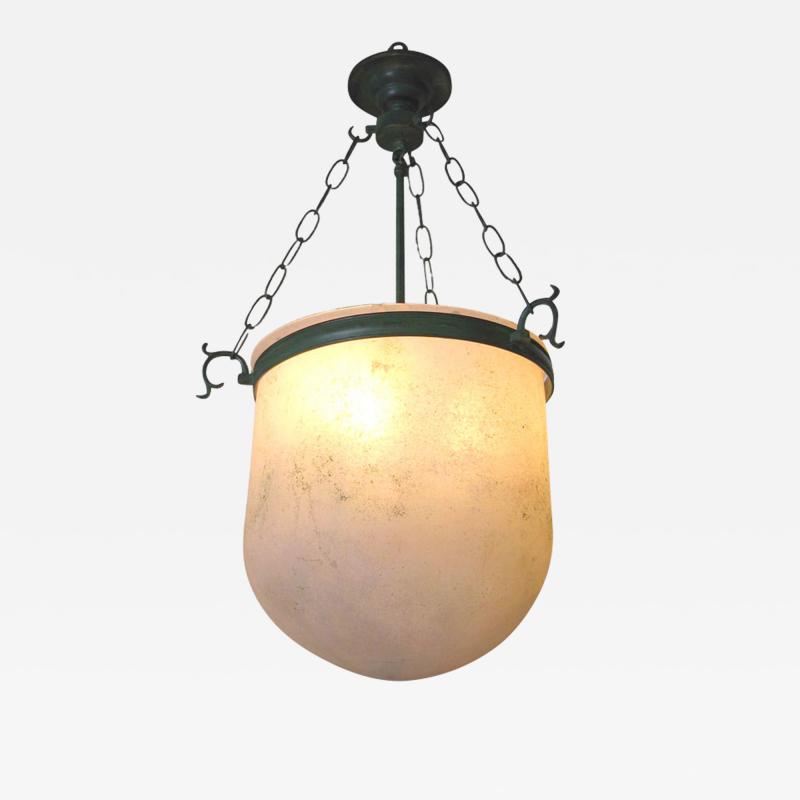  Cenedese Glass and Bronze Chandelier