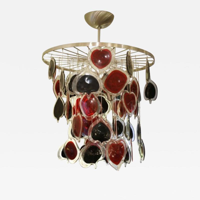  Cenedese POKER CHANDELIER BY CENEDESE