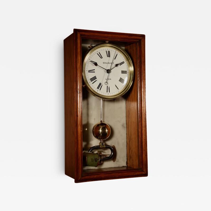  Charvet Lyon Electric Brillie Type 1556 Master Clock