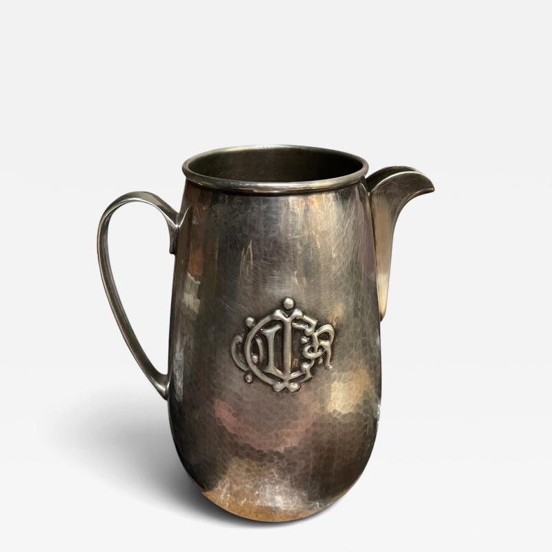  Christian Dior Plated silver pitcher by Christian DIOR