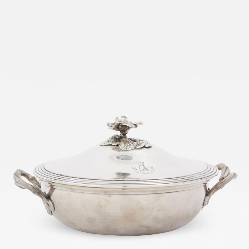 Christofle Elegant Refined French Silver Covered Dish