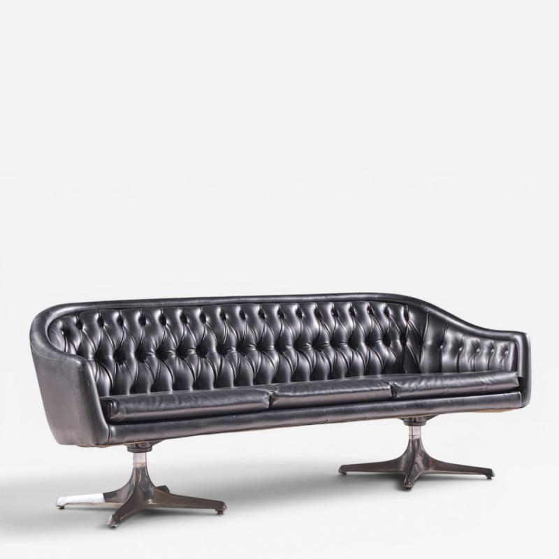  Chromcraft Chromcraft Mid Century Tufted Sofa