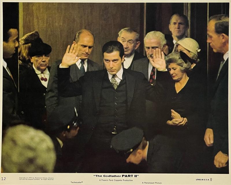  Cinema Lobby Cards The Godfather Part II Original 1974 Lobby Card 12