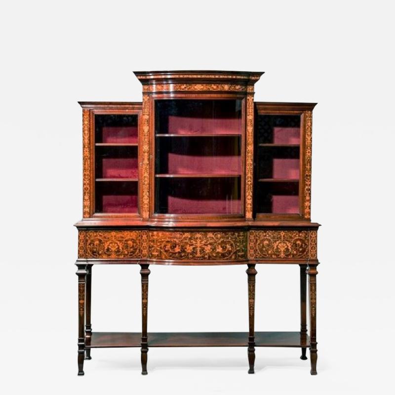  Collinson and Lock Victorian Mahogany Side Cabinet