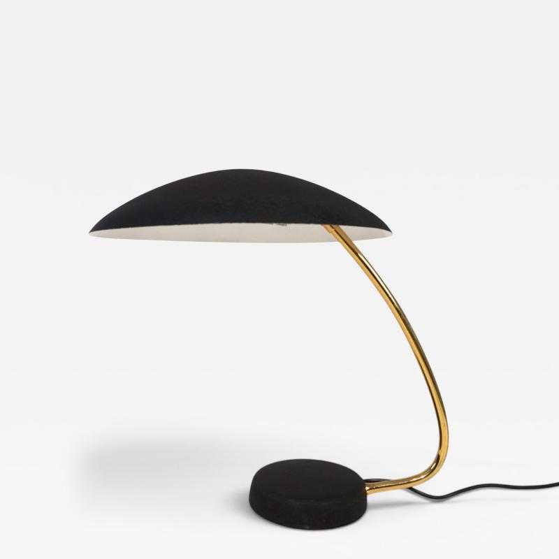 Cosack Leuchten Cosack 7675 Black Table Lamp by Karl Heinz Kinsky 1956