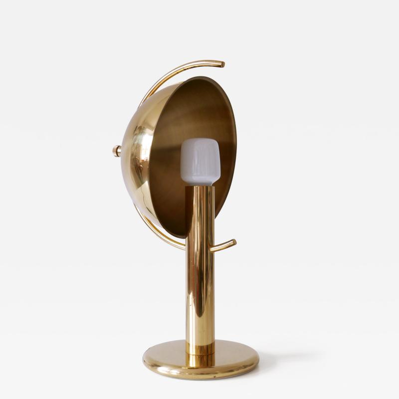  Cosack Leuchten Exceptional Mid Century Modern Brass Table Lamp by Gebr der Cosack Germany 1960s