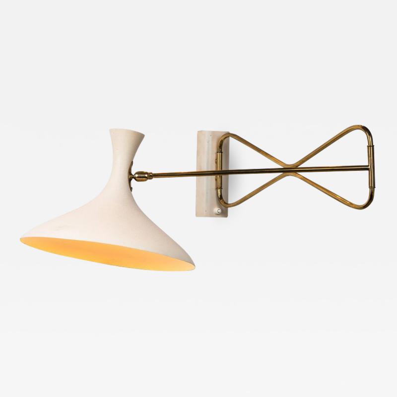  Cosack Leuchten Large 1950s Cosack Leuchten Articulating Wall Light