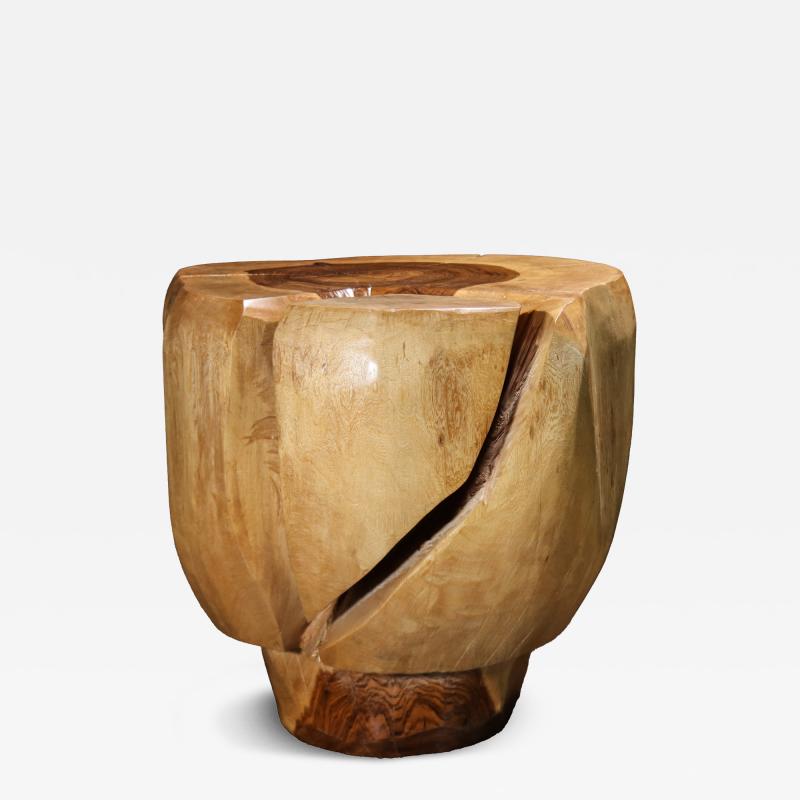  Costantini Design Carved Trunk Solid Exotic Wood Live Edge Table 44 from Costantini Francisco
