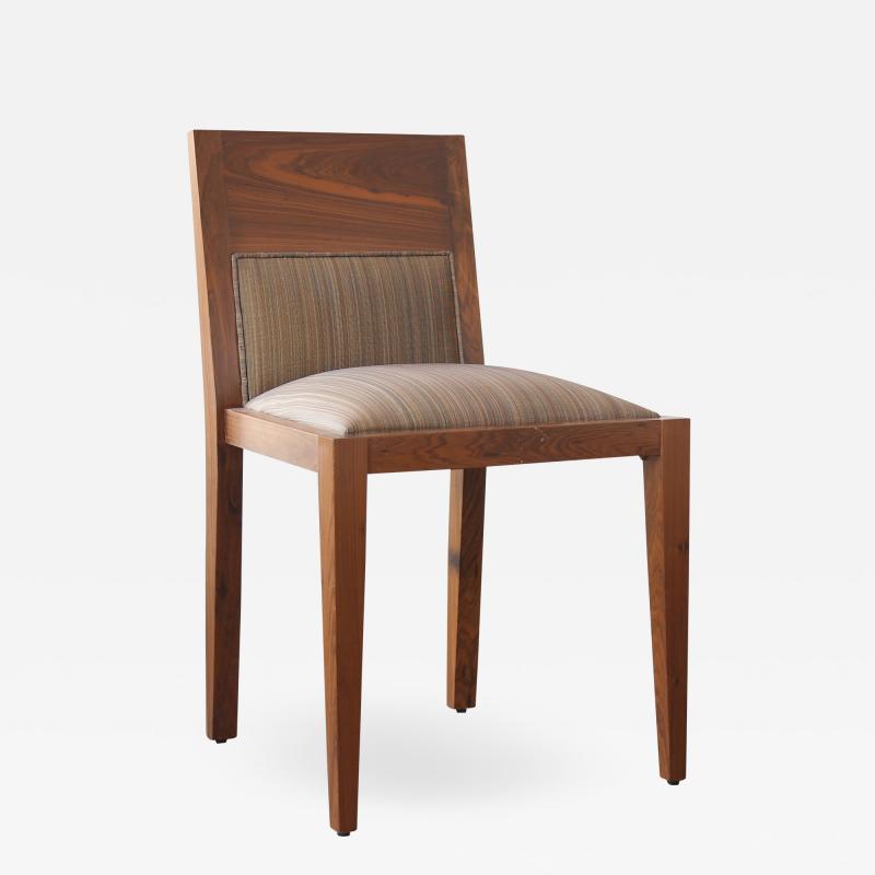  Costantini Design Contemporary Palermo Hollywood Wood Upholstered Dining Chair from Costantini