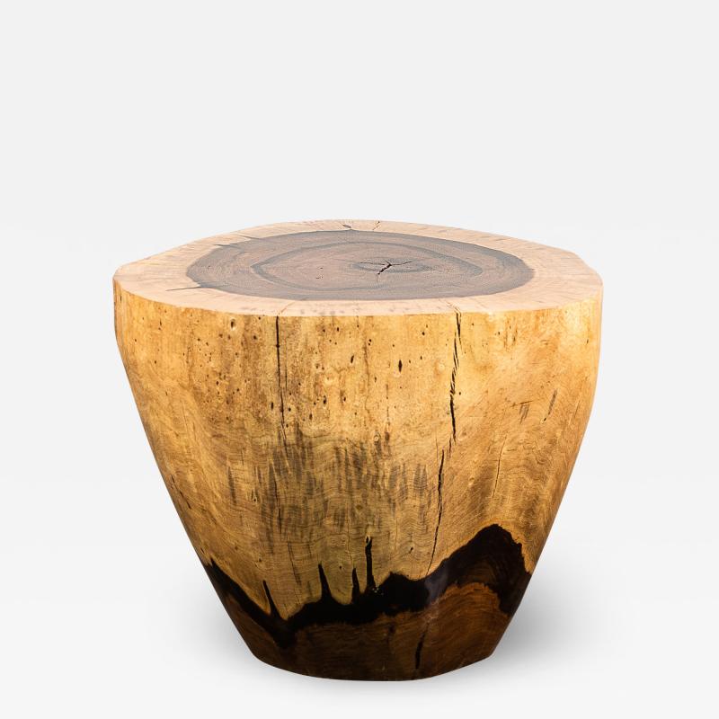  Costantini Design Costantini Hand Carved Live Edge Solid Wood Trunk Cocktail Table 31 In Stock