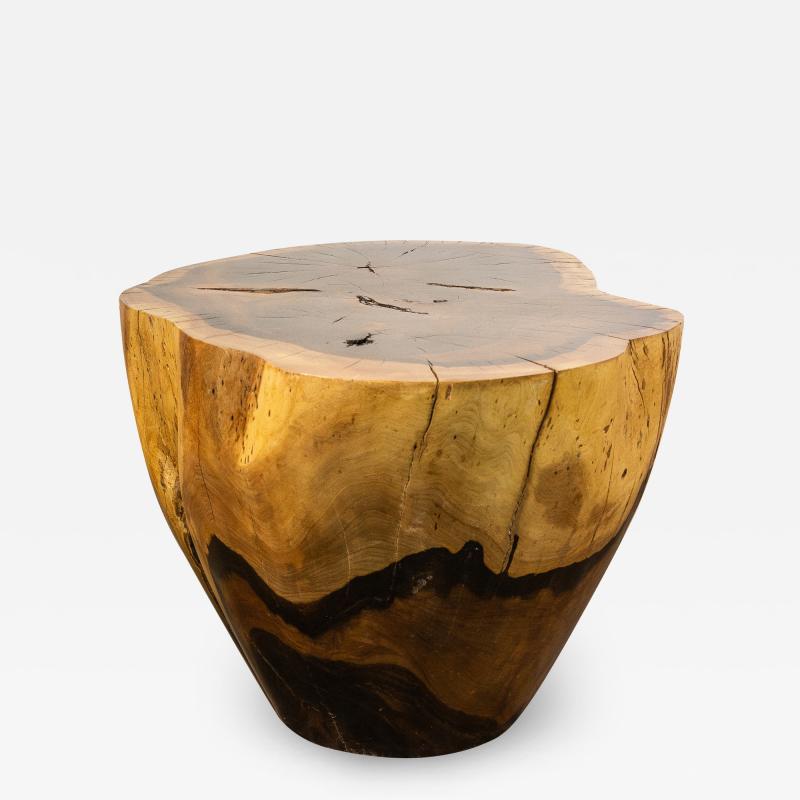  Costantini Design Costantini Hand Carved Live Edge Solid Wood Trunk Cocktail Table 34 In Stock