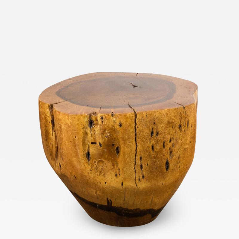  Costantini Design Costantini Hand Carved Live Edge Solid Wood Trunk Cocktail Table 35 In Stock