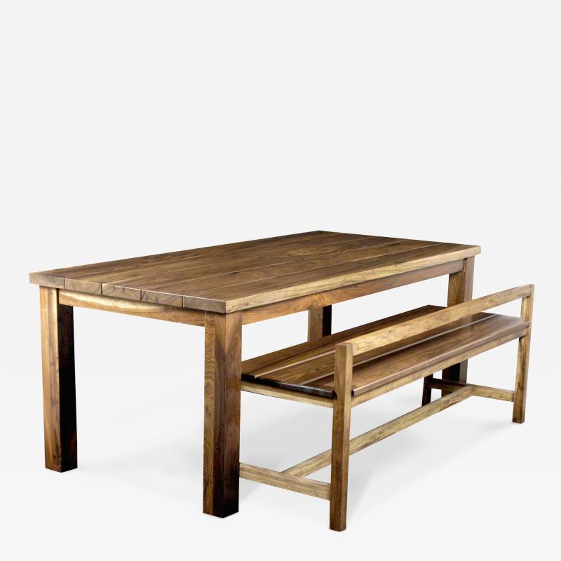 Costantini Design Exotic Solid Wood Modern Outdoor Dining Table from Costantini Serrano
