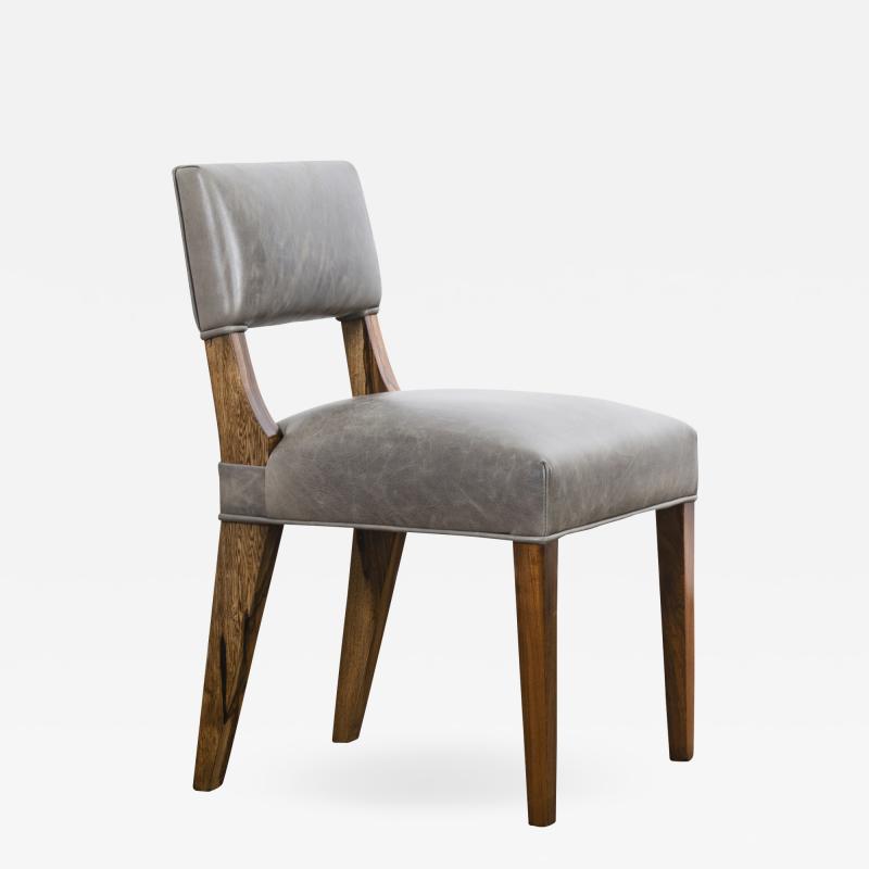  Costantini Design Modern Dining Chair in Argentine Exotic Wood and Leather from Costantini Bruno