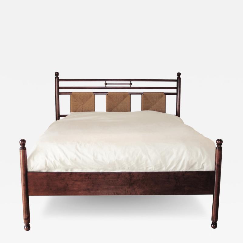  Costantini Design Modern Solid Exotic King Sized Wood Bed from Costantini Luigi