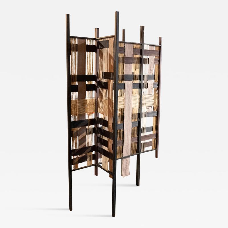  Costantini Design Salon Modular Metal Textile Partition Small