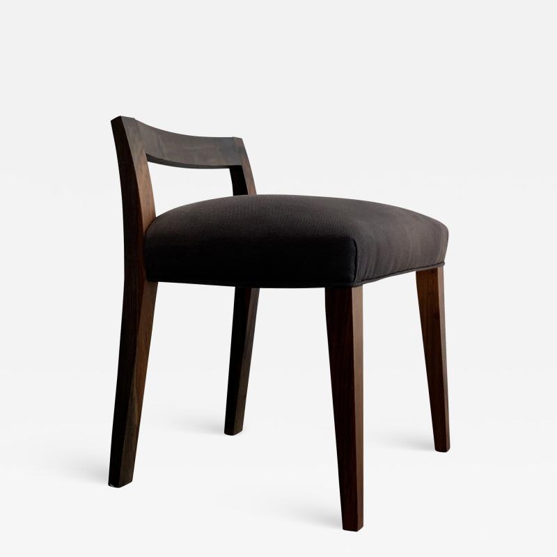  Costantini Design Umberto Low Side Chair in Argentine Rosewood and COM from Costantini