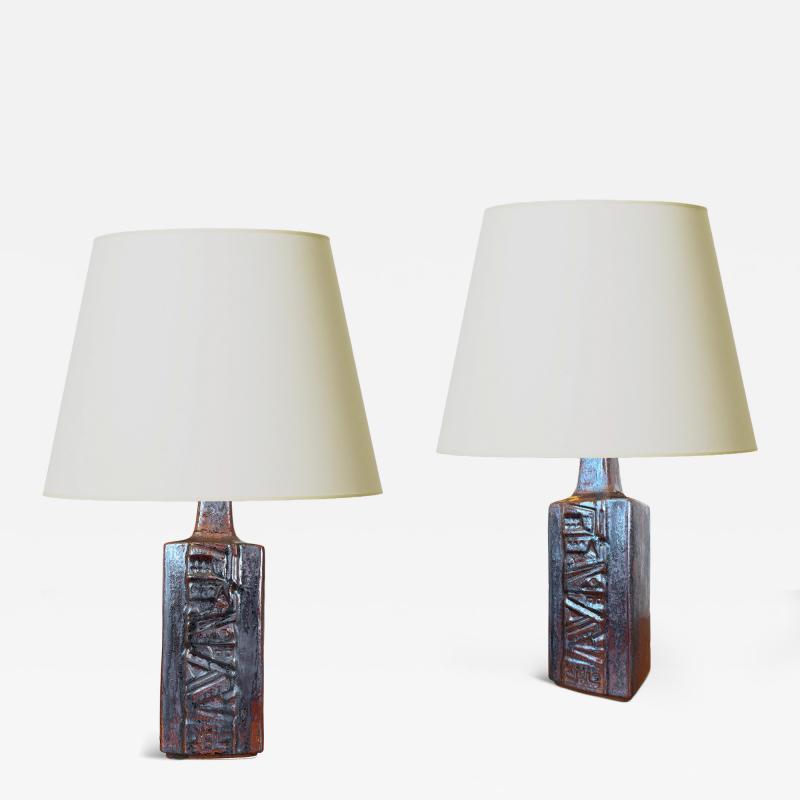 D sir e Stent j Pair of Table Lamps by D sir e Stent j