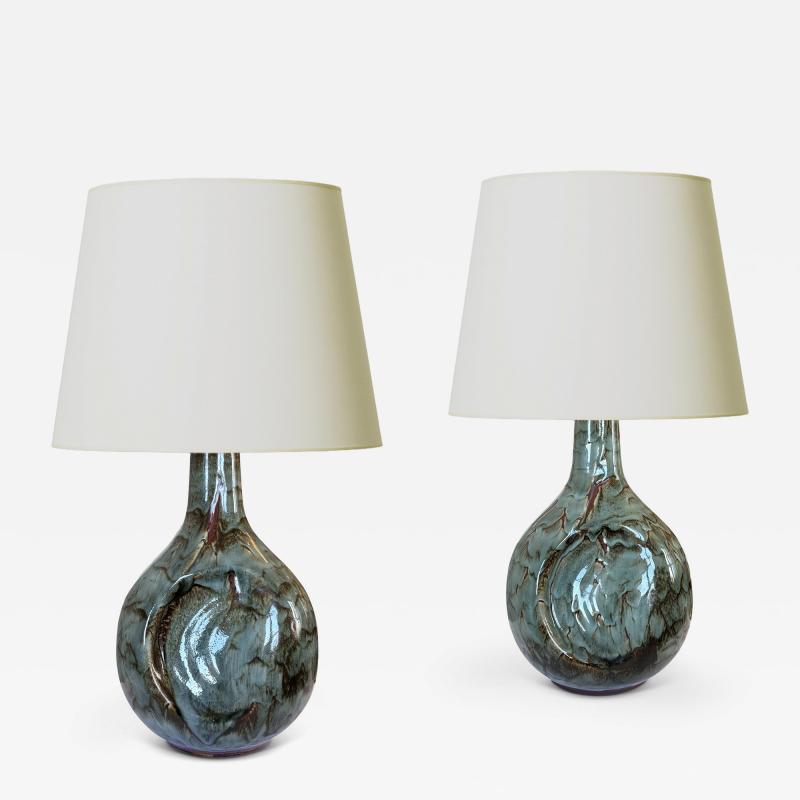  D sir e Stent j Pair of Table Lamps by D sir e Stent j