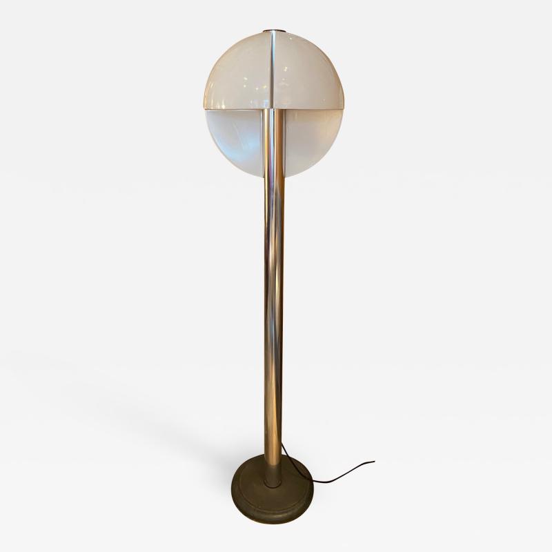  Danilo Corrado Aroldi Floorlamp model Spicchio for Stilnovo Italy 70s