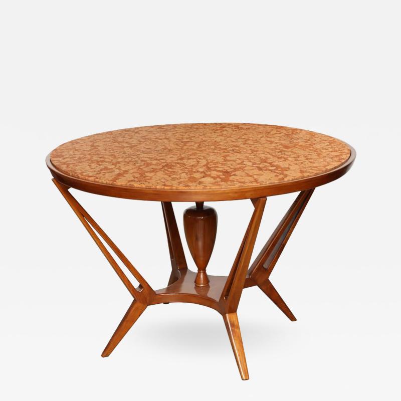  Dassi et Figli Dassi Round Marble Dining Table made in Italy 1955