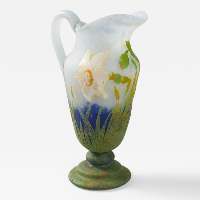  Daum French Art Nouveau Cameo Glass Vase