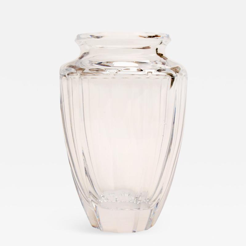  Daum Large Daum Crystal Vase