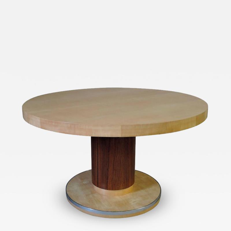  De Coene Fine Art Deco Round Dining Table by De Coene