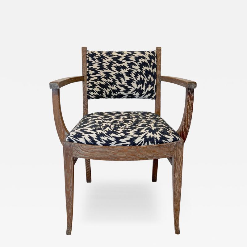  De Coene Fr res Art Deco Armchair by De Coene Fr res Limed Oak Belgium circa 1935
