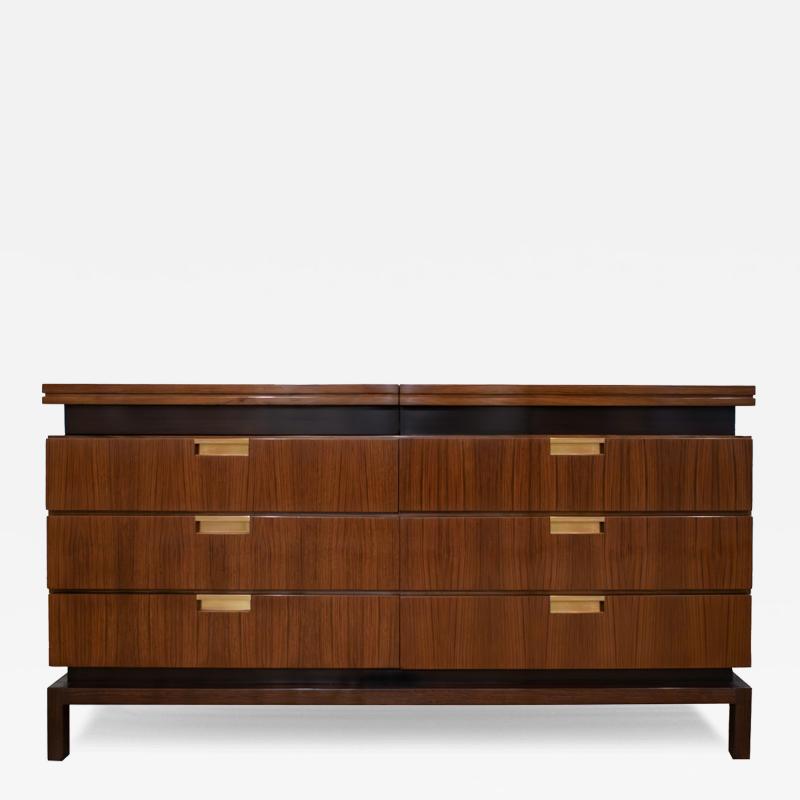  De Coene Fr res De Coene Fr res Beautifully Tailored Chest of Drawers with Built In Vanity 1960s